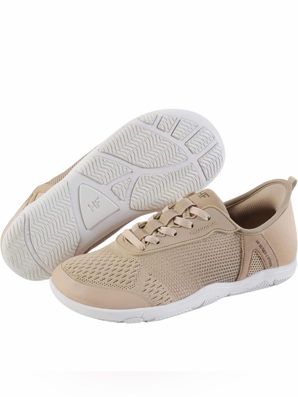 Hike Footwear HF Stride Barefoot Hiking Shoes, Men’s 10-10.5 Beige New
